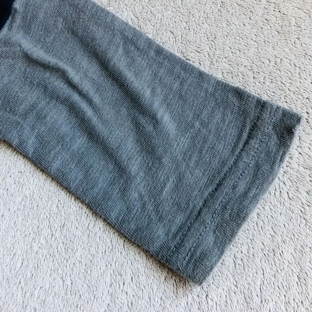 Gap Boys Green w/ Navy Stripe Long Sleeve T-Shirt